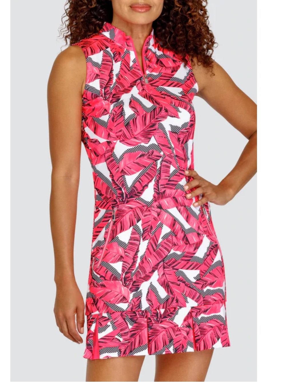 Tail Activewear sleeveless Larkin dress Sabel Sunset print Size Large